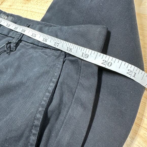 NEUW NWT Washed Black Studio Pant Men's Size 38W x 28L Flat Front Cuffed Hem - Picture 11 of 11